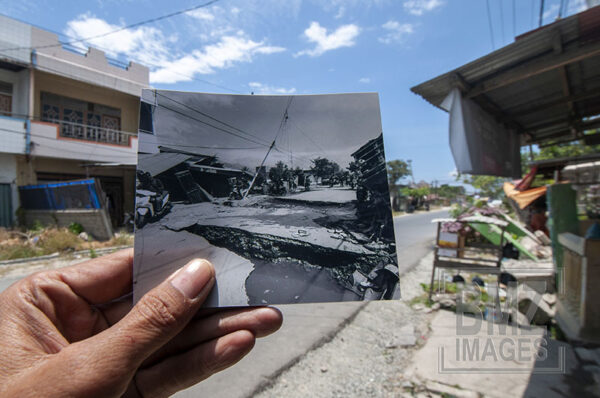 Jalan Kelor yang juga terdampak likuefaksi di Kelurahan Balaroa, Palu, Sulawesi Tengah, Kamis (26/9/2019). Jalan tersebut kini sudah direhabilitasi kembali. bmzIMAGES/Basri Marzuki