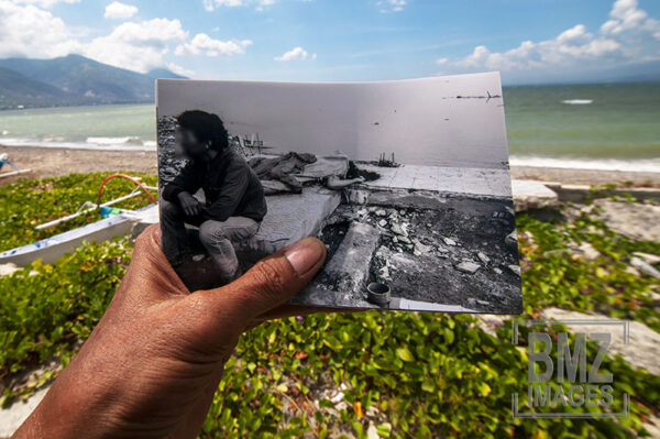 Pantai Talise sesaat setelah diterjang tsunami di Palu, Sulawesi Tengah, Kamis (26/9/2019). Pantai wisata tersebut telah dibersihkan dan akan ditata kembali. bmzIMAGES/Basri Marzuki