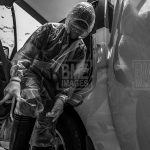 A medical officer prepares a logistical isolation room for patients under surveillance (PDP) at Undata Hospital, Palu, Central Sulawesi, Indonesia on March 15, 2020. In accordance with the Ministry of Health protocol, the hospital isolated two female patients after being referred from another hospital because experience symptoms of COVID-19 after traveling outside the area. From 30 December 2019 to 15 March 2020, there were 1,293 people examined from 28 provinces in Indonesia with 1,167 negative results, 117 COVID-19 positive confirmation cases and 9 samples were still being examined. (bmzIMAGES/Basri Marzuki)