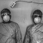 The medical staff were in the isolation room after handling a citizen suspected of being infected with the Corona Virus during a simulation of Covid-19 treatment at Anutapura Hospital, Palu, Central Sulawesi, Indonesia on March 4, 2020. Hospitals throughout Indonesia are now on guard against the deadly virus attack after the government announced that two residents tested positive for being infected. Until now, the Vicod-19 case has attacked more than 80,000 citizens in 60 countries, 24,000 of whom have died. (bmzIMAGES/Basri Marzuki)